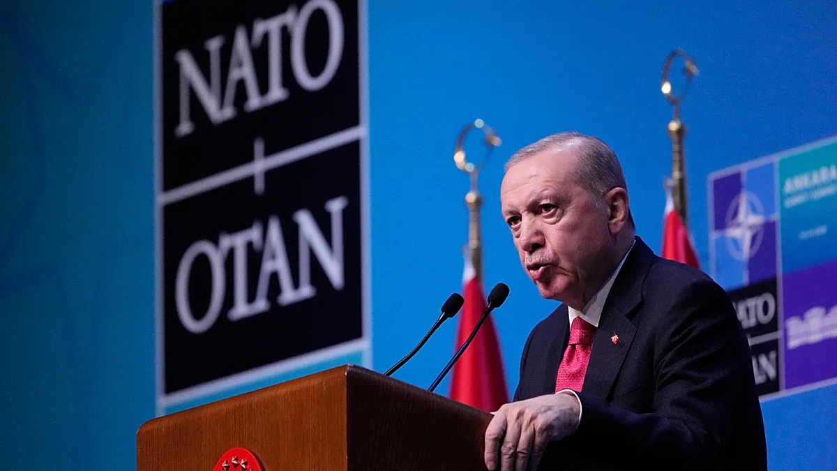 How NATO leaders reacted to Erdoğan’s elaborate firearm gift