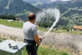 Snow cannons and reservoirs: How Swiss resorts’ winter equipment could help put out wildfires
