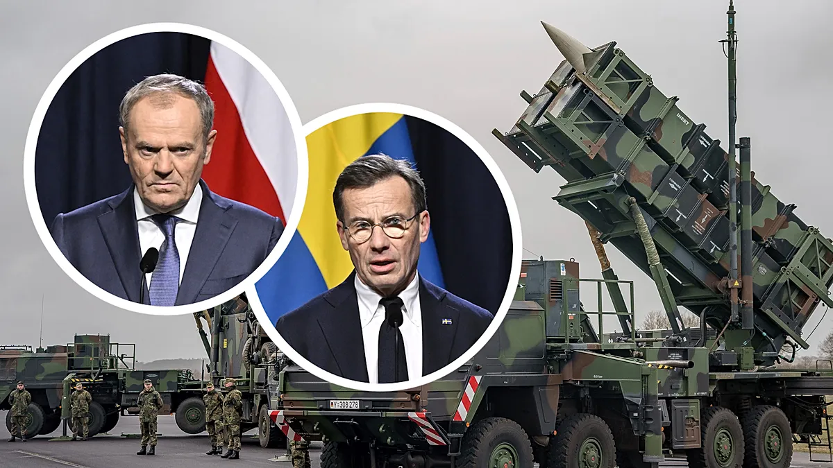 Swedish Patriot missiles to be sent to Poland to bolster NATO’s eastern flank