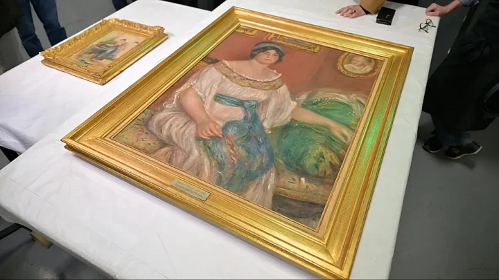 French investigators use DNA and vehicle tracking to solve stolen Renoirs case
