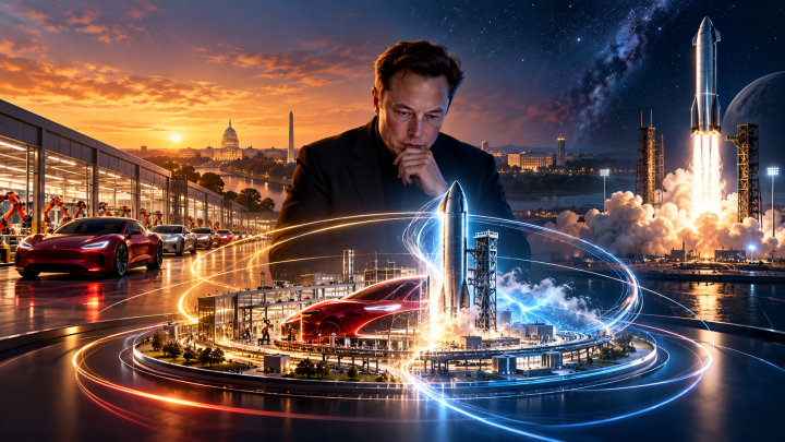 Why Elon Musk wants to merge Tesla and SpaceX before Trump leaves office