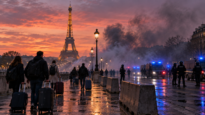 Riots in France: tourism sector fears drop in foreign visitors