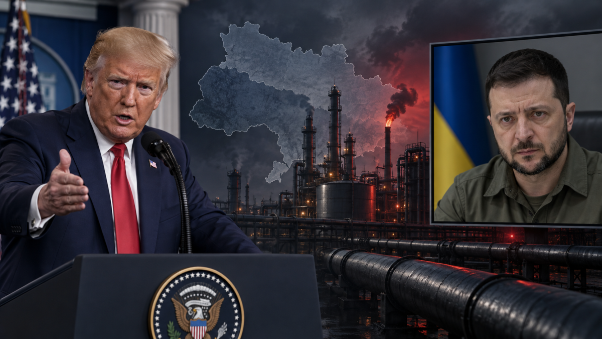 Trump says Ukraine needs new president after Zelenskyy condemns Russia fuel deal