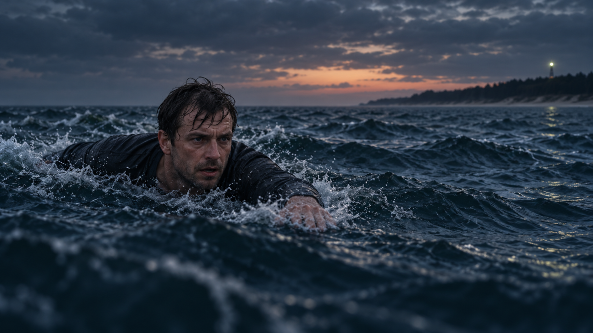 Russian man who swam from Kaliningrad to Lithuania in asylum attempt sentenced to six years hard labour