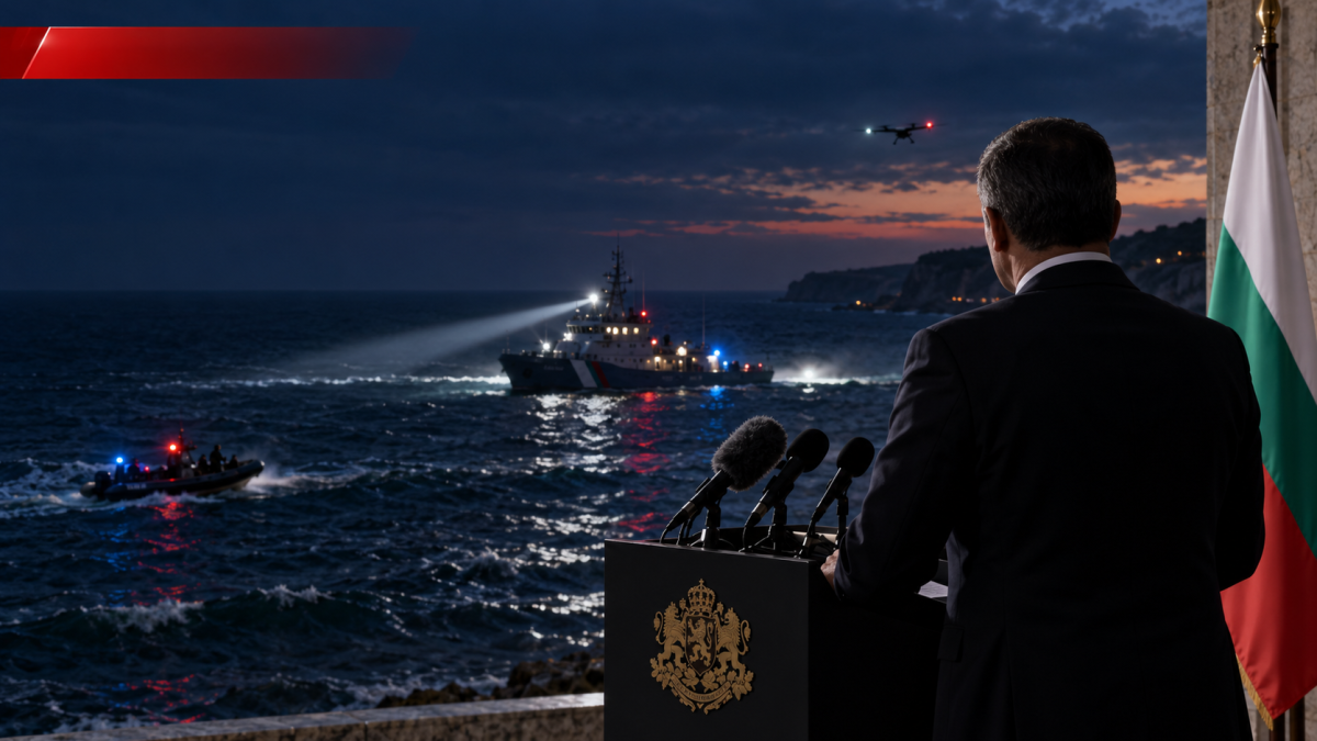 Breaking news. Bulgarian PM condemns drone attack as ‘absolutely unacceptable’ while search for missing crew continues