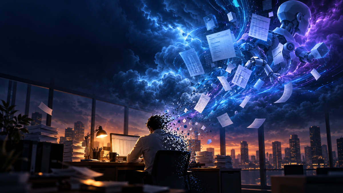 The ‘death’ of back-office jobs: office work in the AI storm