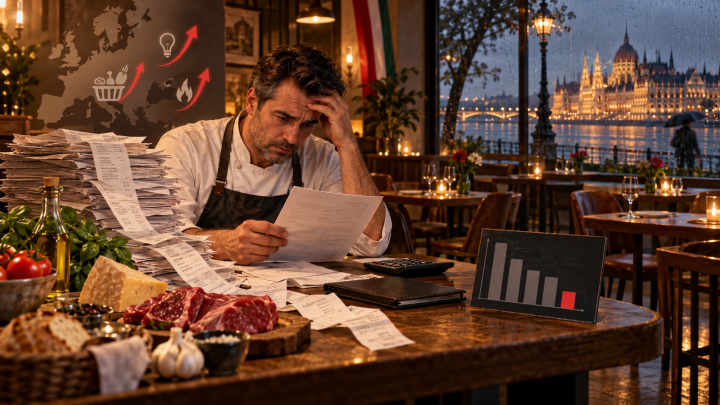 Hungarian restaurants struggle: costs match Europe but revenues lag behind