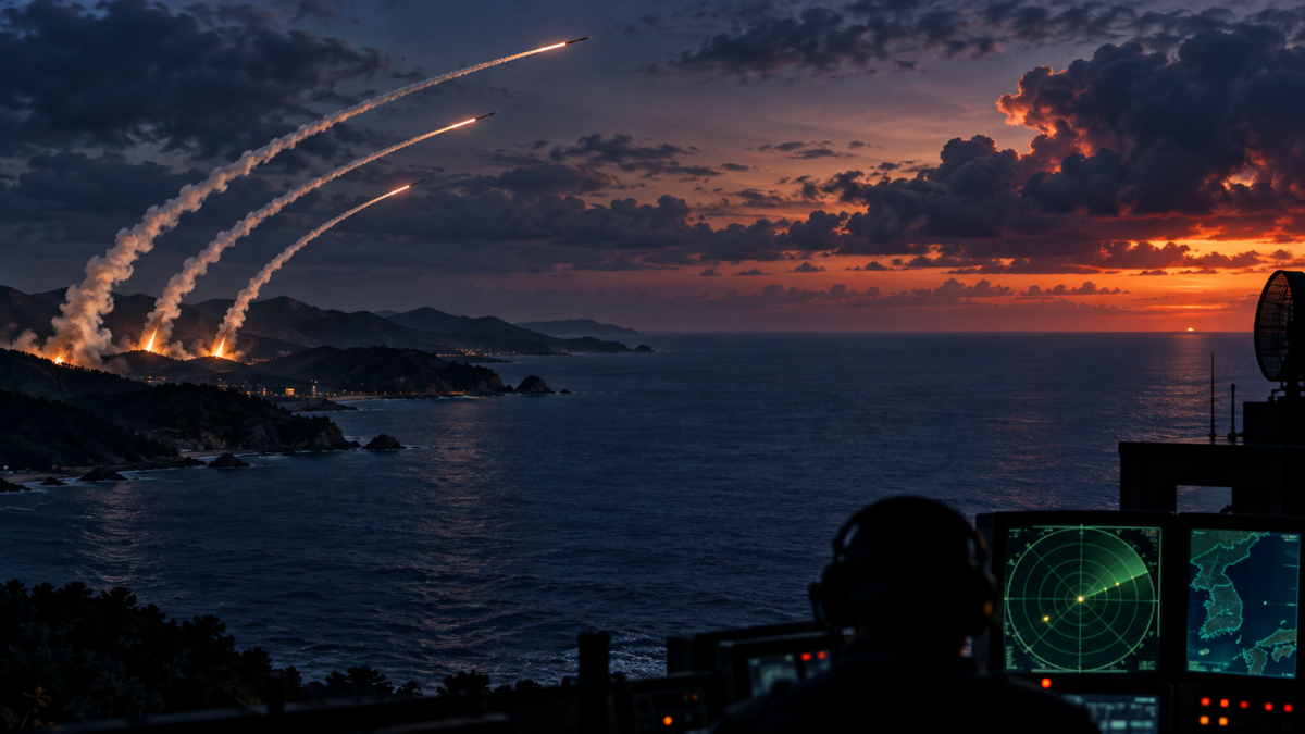 North Korea fires ‘several ballistic missiles’ into Sea of Japan, Seoul’s military says