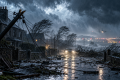 Storms batter northern Europe, cutting power to more than 150,000 homes and disrupting road and air transport