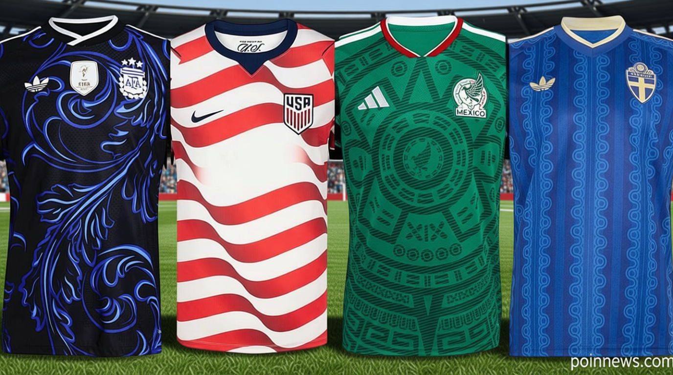 World Cup 2026 kit ranking: Which teams are the fashionable winners and unstylish losers?
