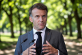 Macron says France intercepted a Russian shadow fleet oil tanker off coast of Sicily
