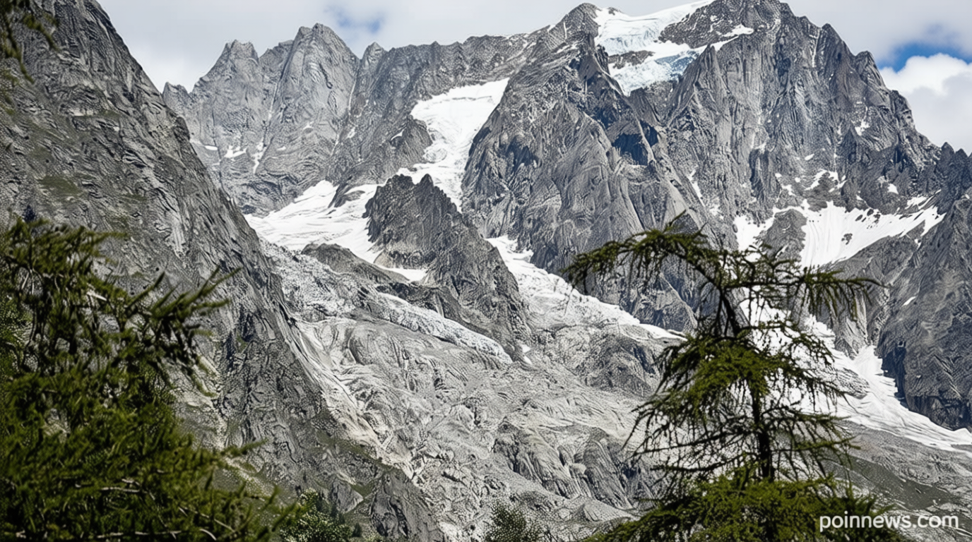 Alpine glacier melts faster as second heatwave hits France