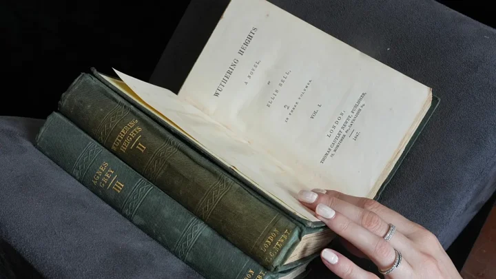 Rare first edition of ‘Wuthering Heights’ (complete with spelling mistakes) to go up for auction