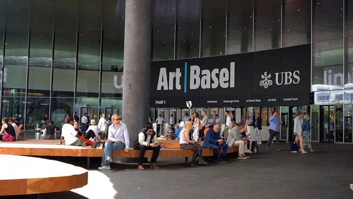Video. Thousands flock to Art Basel in Switzerland as market outlook improves