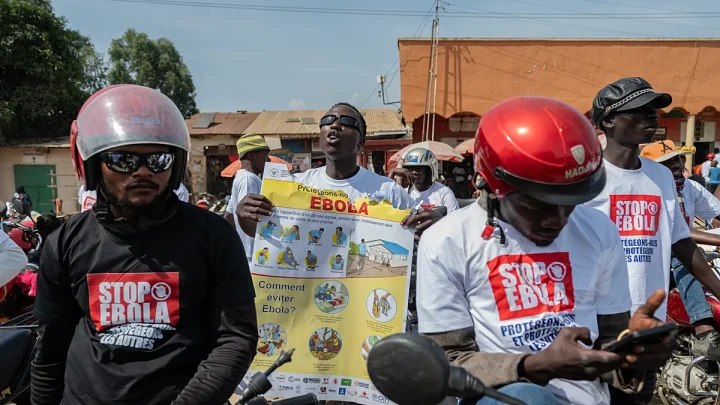 Video. Congo motorcyclists mobilise as Ebola outbreak fuels fear