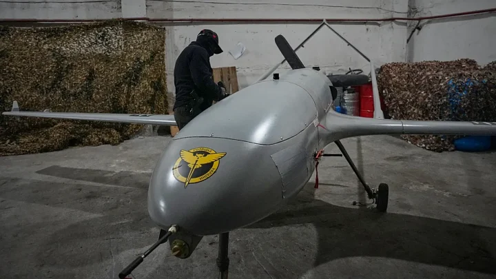 Ukraine launches large-scale drone attack as Putin meets Schröder