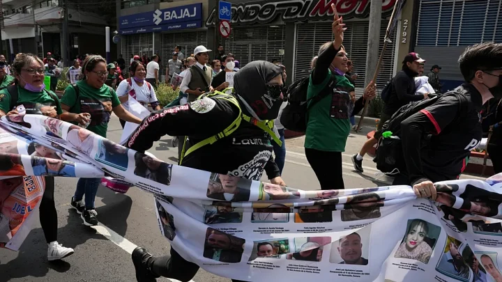 Mexico’s ‘missing persons’ crisis takes centre stage at the World Cup
