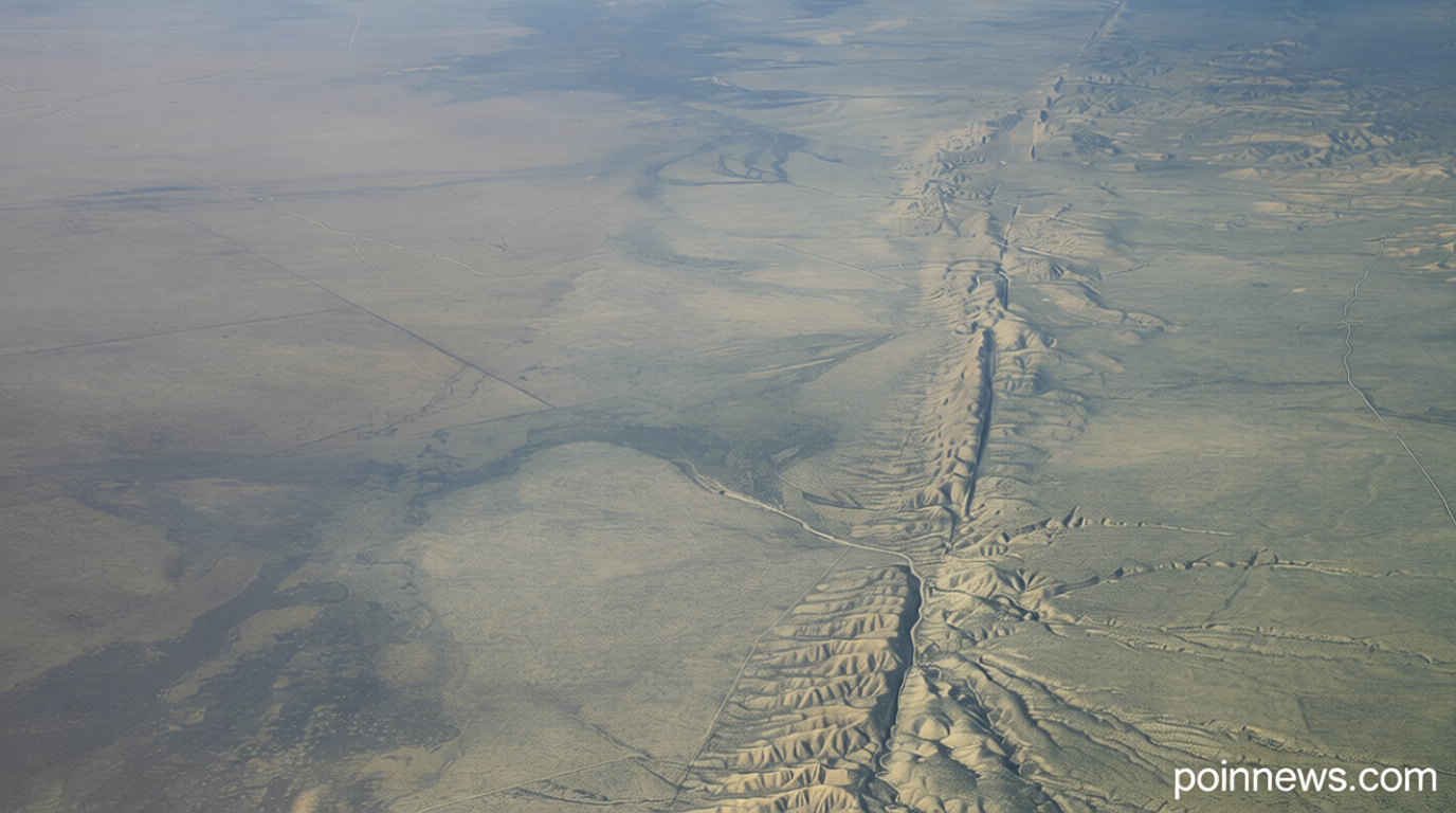 San Andreas Fault reaches highest stress level in 1,000 years