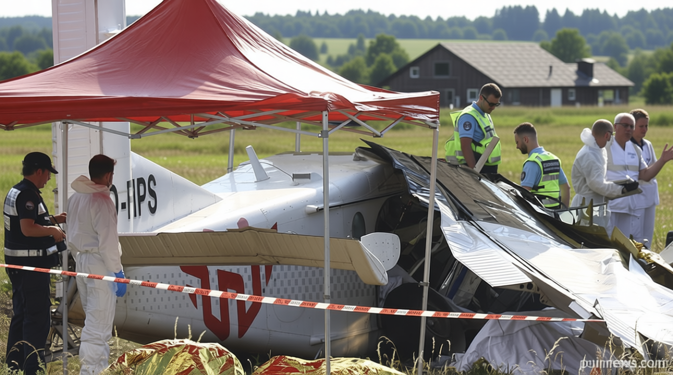 Eleven killed in France as parachute training aircraft crashes near Nancy