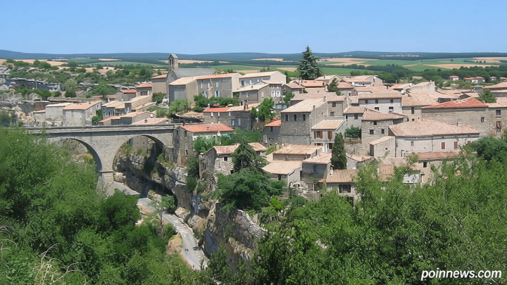 This cave village in France offers a natural escape from extreme heat