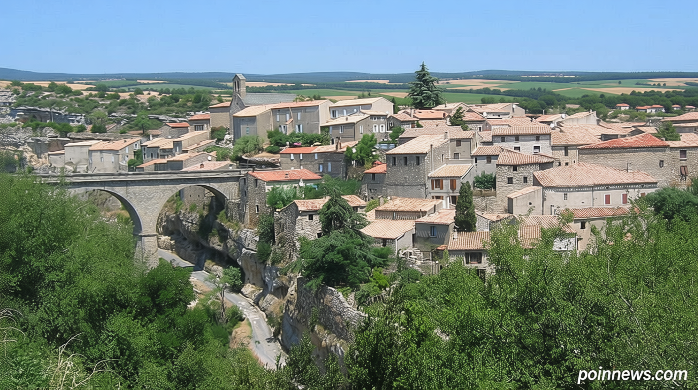 This cave village in France offers a natural escape from extreme heat
