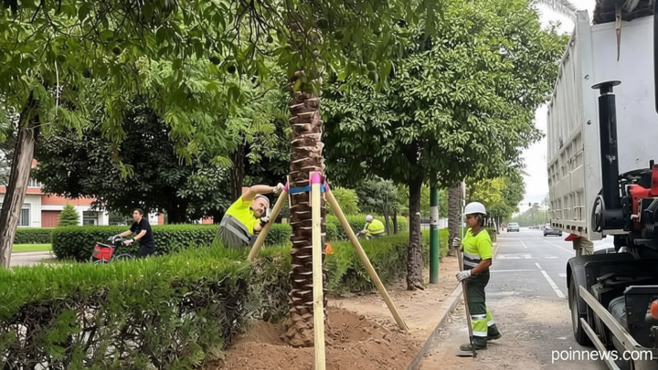Tracking chips for palm trees: Seville acts after theft of ten specimens