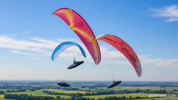 Central Asia’s first Paragliding World Cup is taking place in Kazakhstan