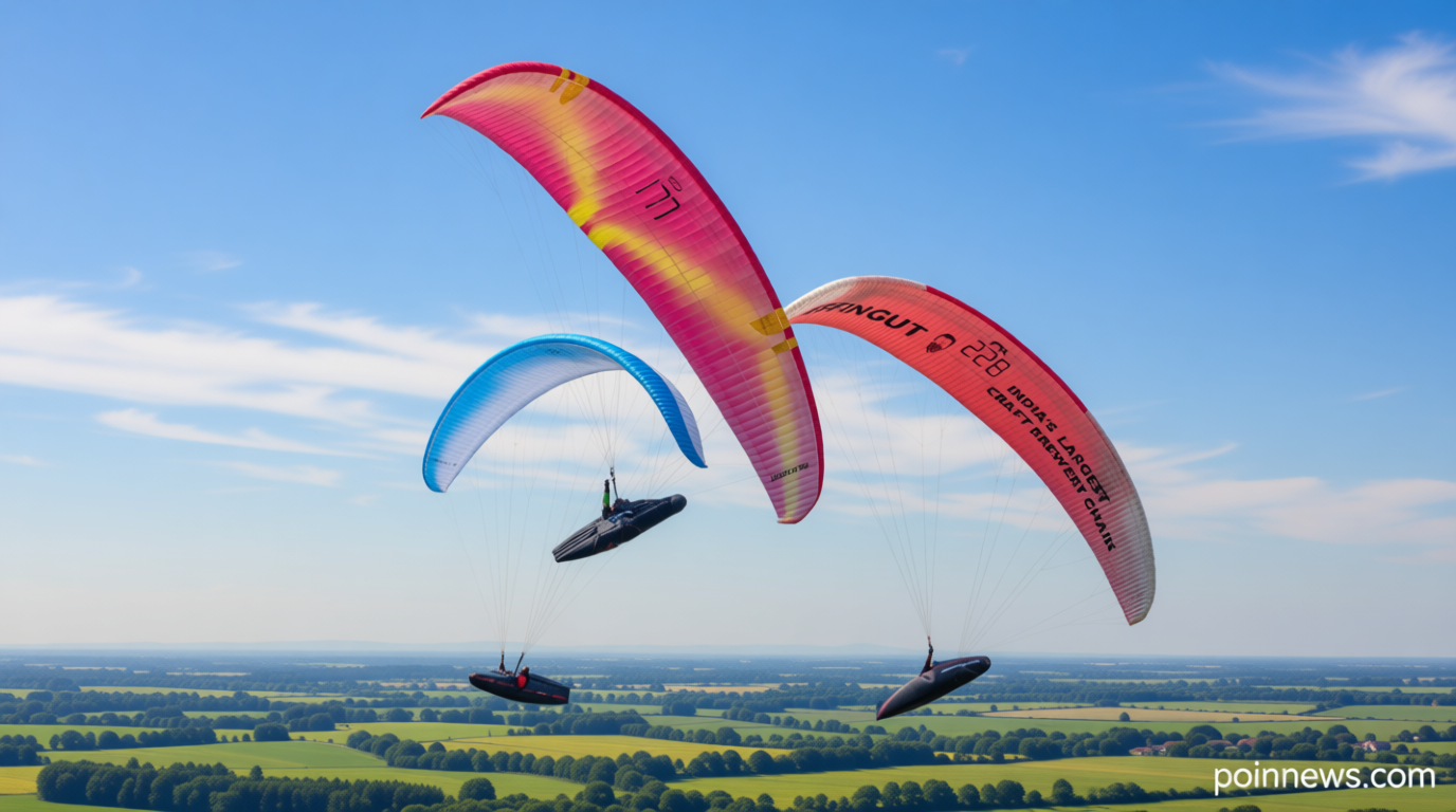 Central Asia’s first Paragliding World Cup is taking place in Kazakhstan