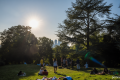 Parisians sleep in parks to cool down during heatwave