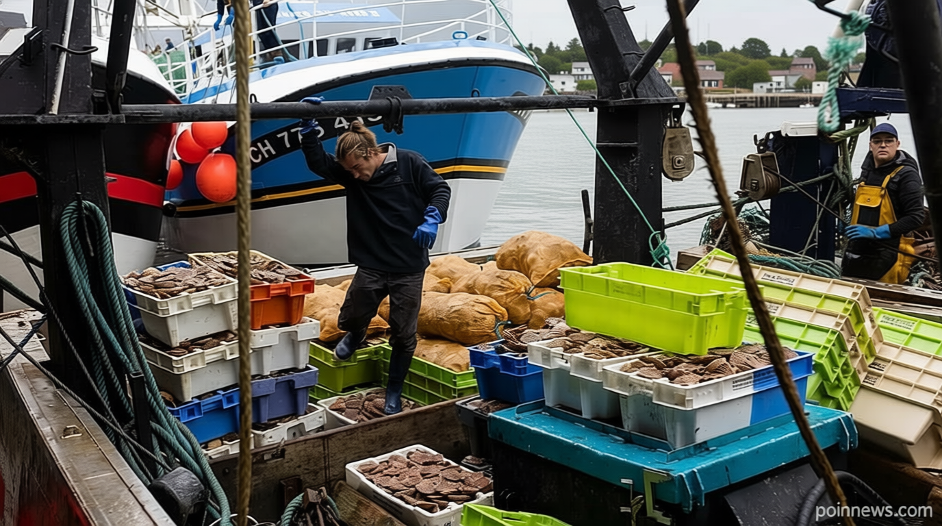 French fishermen gather in Cherbourg as sector faces down multiple challenges