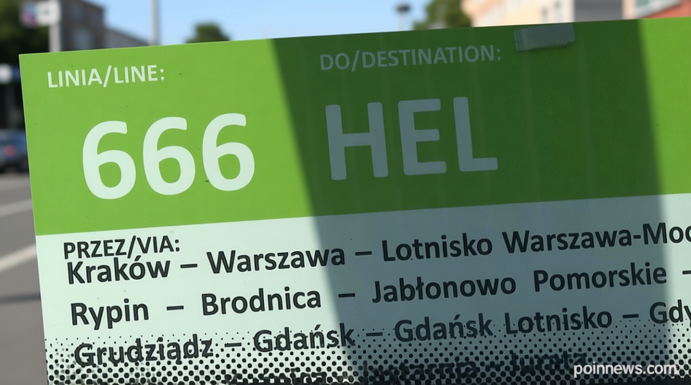 Poland’s Route 666 to Hel makes its first journey