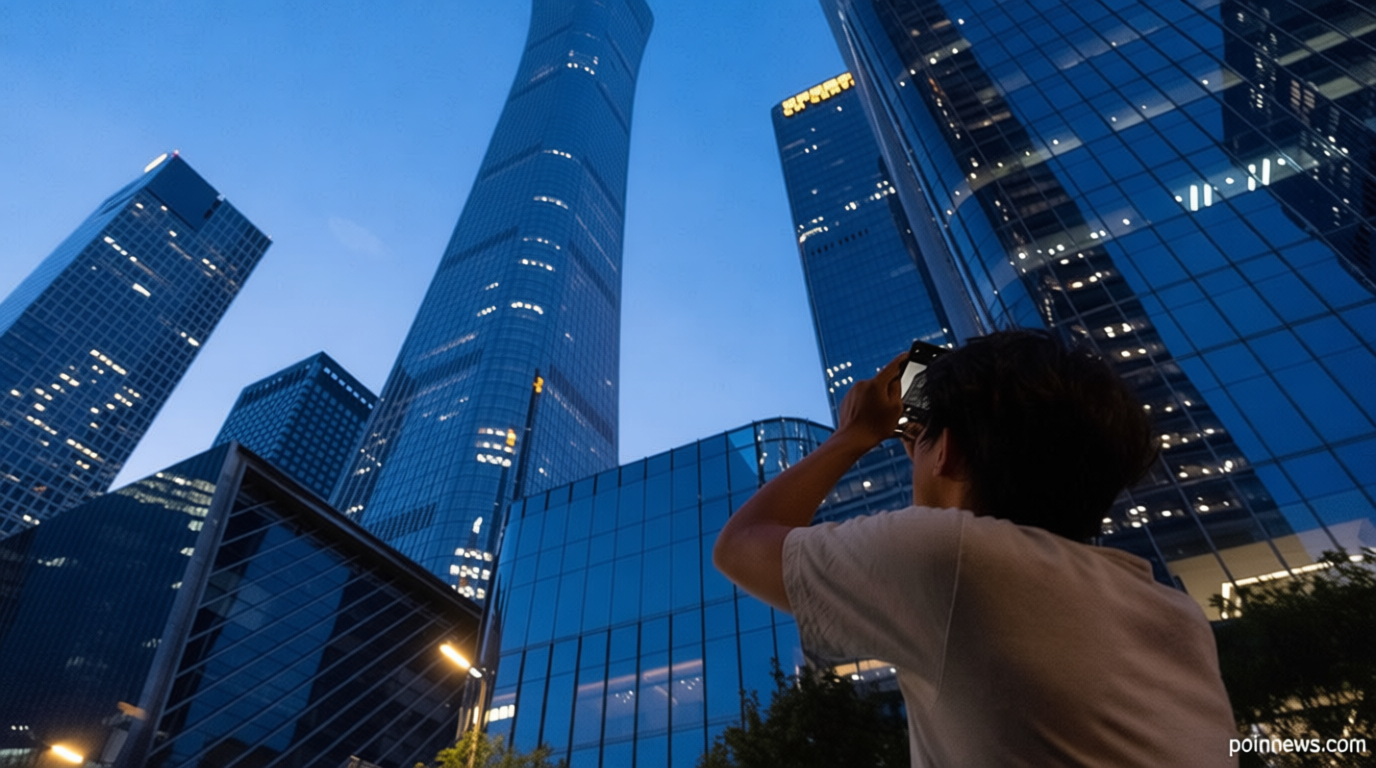 Video. Small plane crashes into Beijing’s tallest building