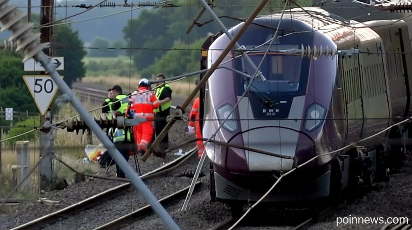 Driver dies and 33 seriously injured after two trains collide in the UK