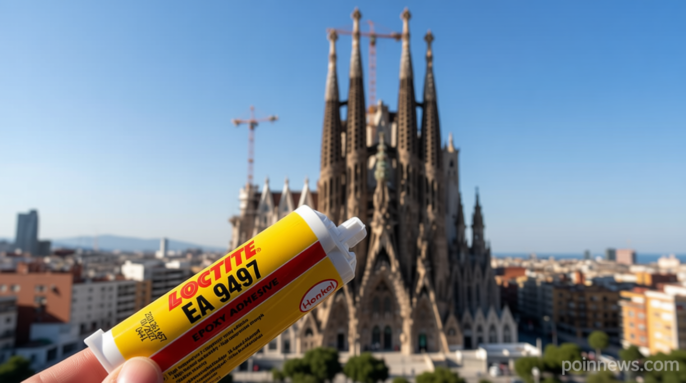 Glue, glorious glue: Sticking together the Sagrada Familia’s central towers