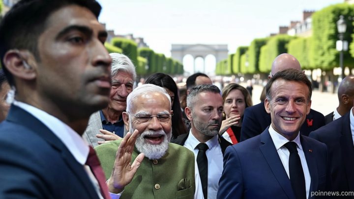 Video. Macron and Modi tour Indian pavilion at France’s VivaTech