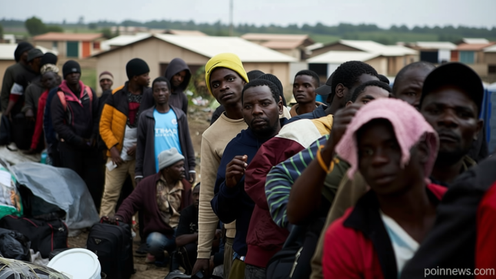 Video. Thousands of migrants queue for repatriation in South African camps