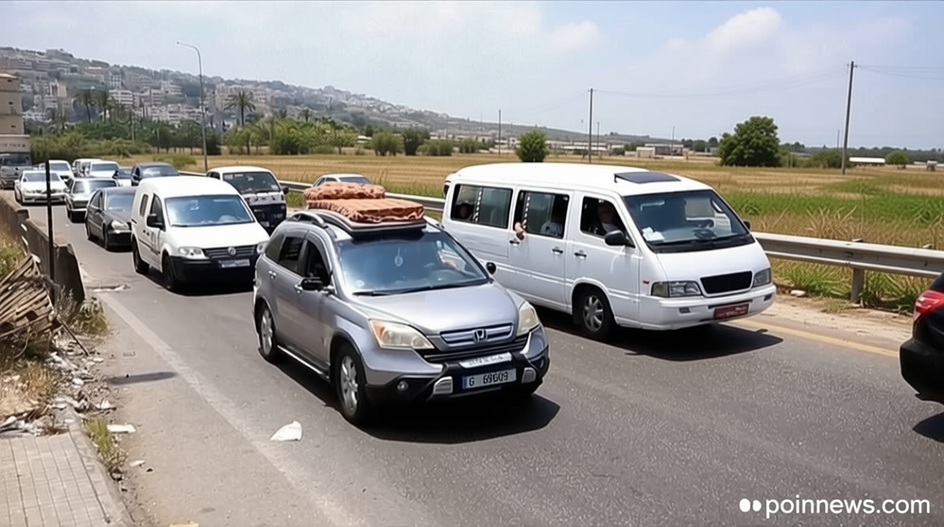 Video. Israeli warnings trigger mass exodus from Lebanon’s historic Tyre