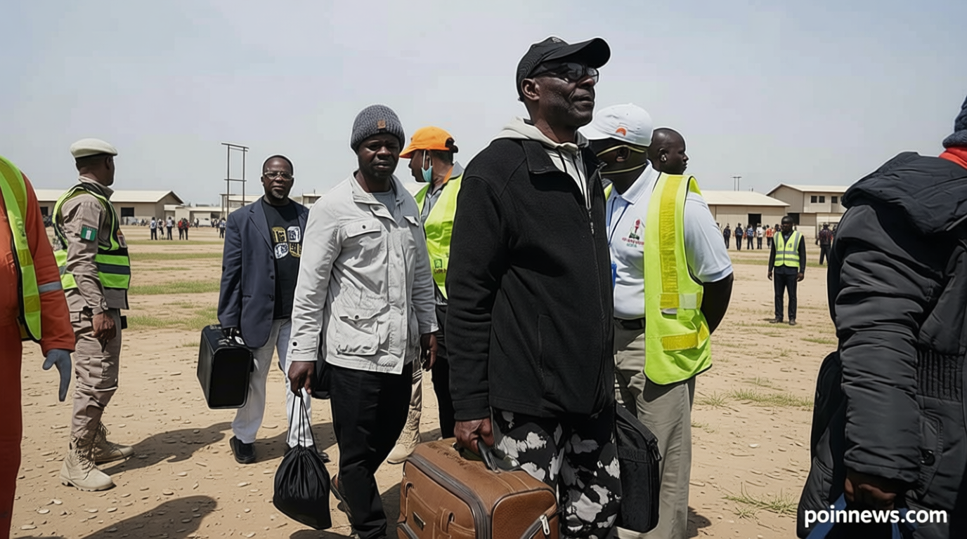 First group of Nigerians returns home after anti-immigration protests in South Africa