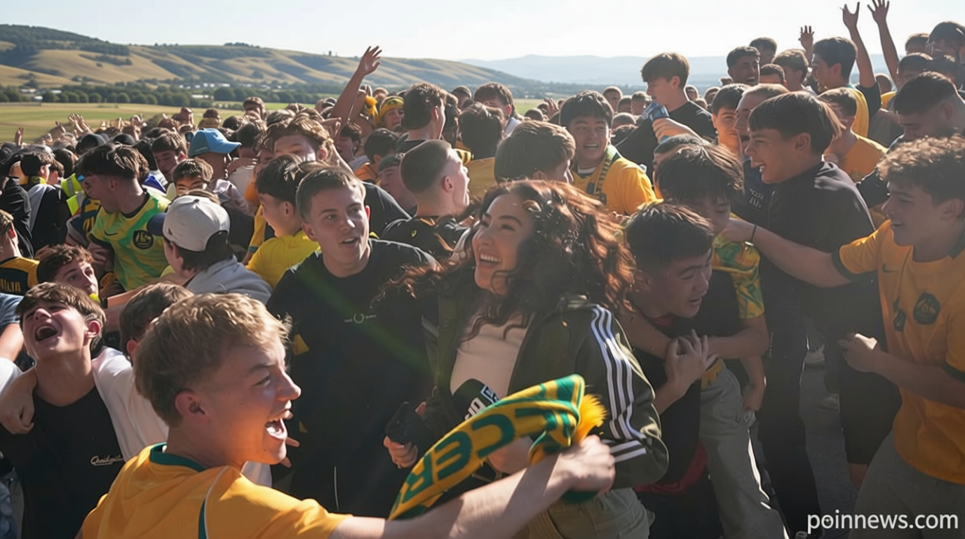 Video. Vancouver turns green and gold after Australia’s World Cup win