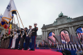 Stars, Stripes, VIPs and Protests: Brussels hosts US Independence bash