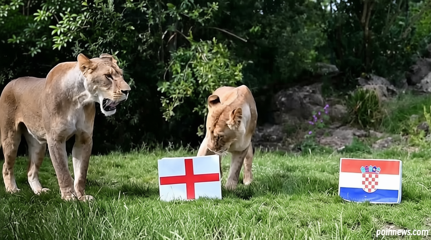 Video. UK lions predict England’s World Cup fate