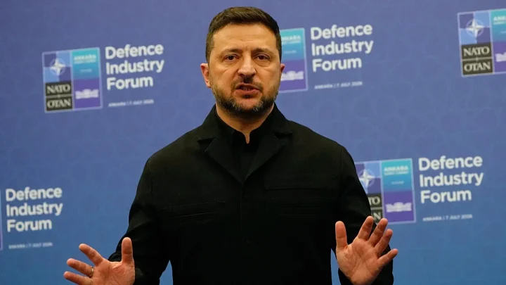 Zelenskyy renews call for Ukraine’s NATO membership citing military might ahead of summit