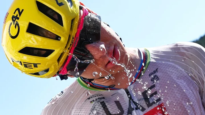 Cooling down a ‘logistical nightmare’ at Tour de France, champ Tadej Pogacar says