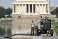 Crews drain Lincoln Memorial Reflecting Pool again as part of troubled Trump revamp