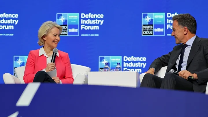 NATO must become more European to reduce reliance on US security, von der Leyen and Rutte say