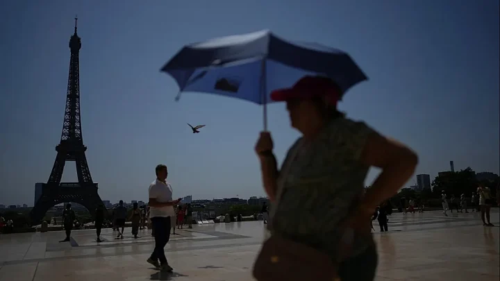 Eiffel Tower and other Paris landmarks to close early as another heatwave sweeps France