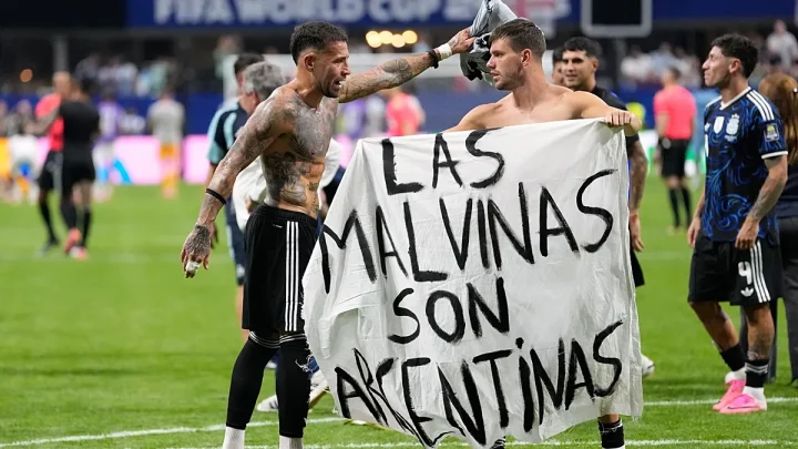 Argentina risk FIFA fine for ‘Las Malvinas’ banner