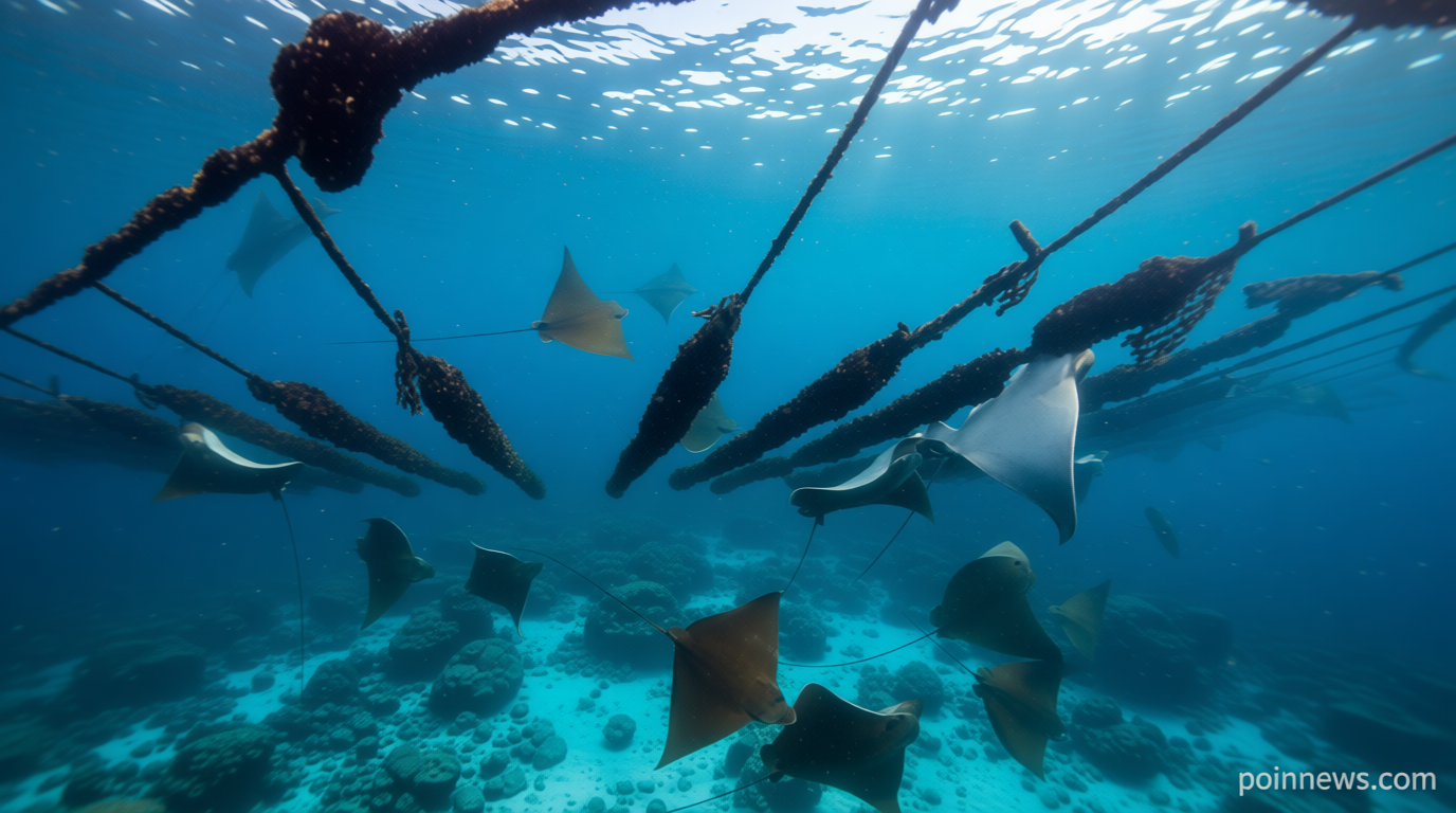 Trieste, sightings of bull rays: unique case in Mediterranean, but they threaten mussel farms