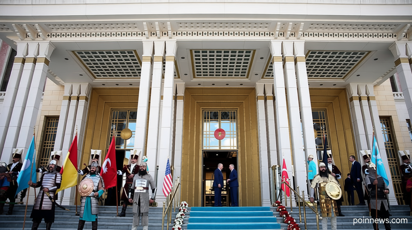Video. Erdogan gives world leaders a ceremonial welcome ahead of NATO summit
