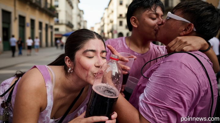 Video. Thousands soaked in wine at Spain’s iconic festival